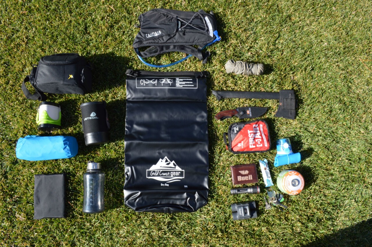 Camping Gear Bags Inches to Liters Conversion Chart