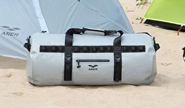 MIER Large Waterproof Duffel Bag Roll-top Dry Backpack