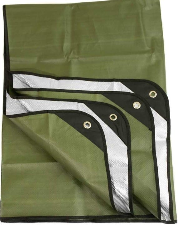 Insulated camping Tarp