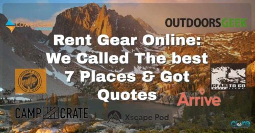 core mountaineering rent camping gear online