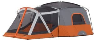 Core 11 Person Family Cabin Tent with Screen Room