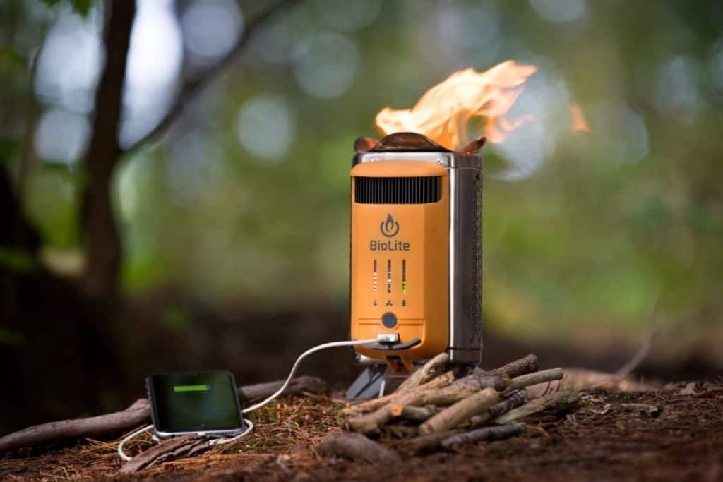 BioLite Campstove 2 Wood Burning Electricity Generating & USB Charging Camp Stove