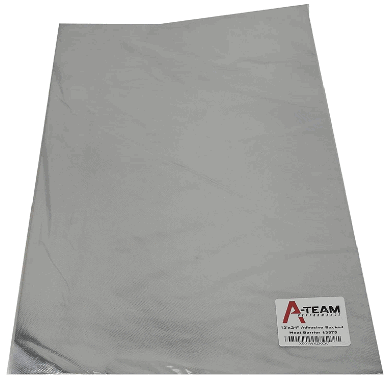 A-Team Performance 13575 Adhesive Backed Aluminized Fiberglass Heat Shield Barrier