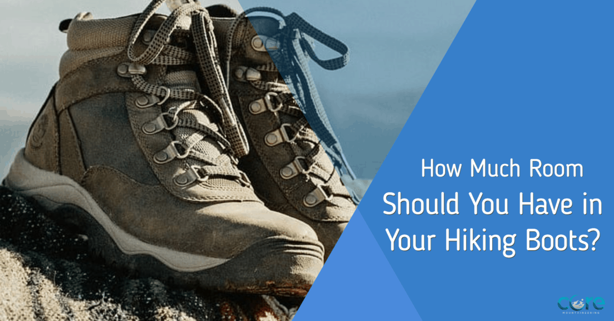 walking boots should you size up