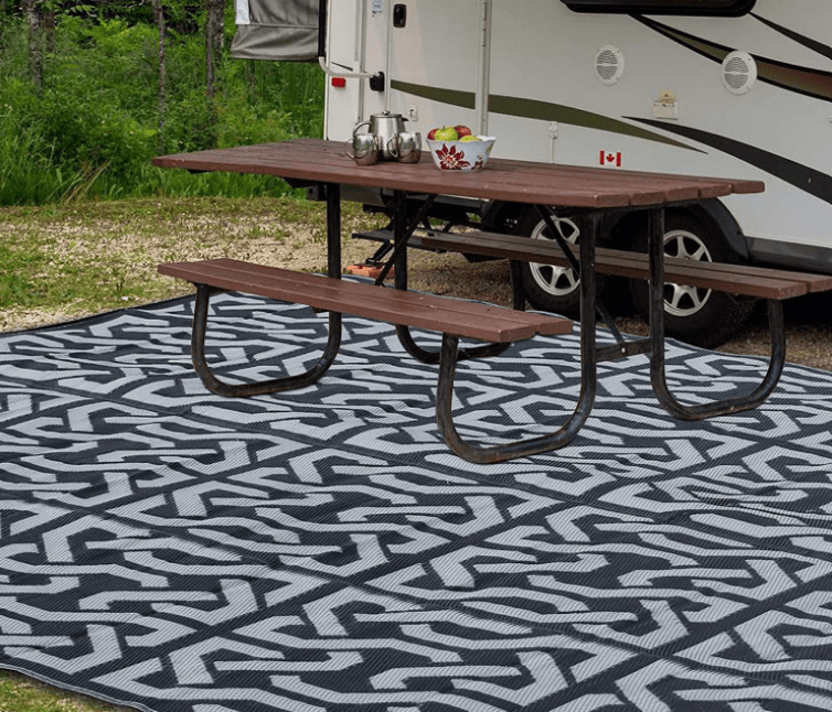 Rug make for camping