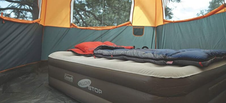 Air mattress for camping & glamping