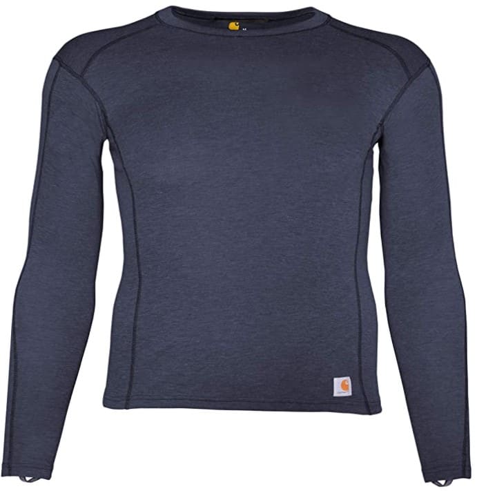 Polyester-wool blend long sleeve shirt
