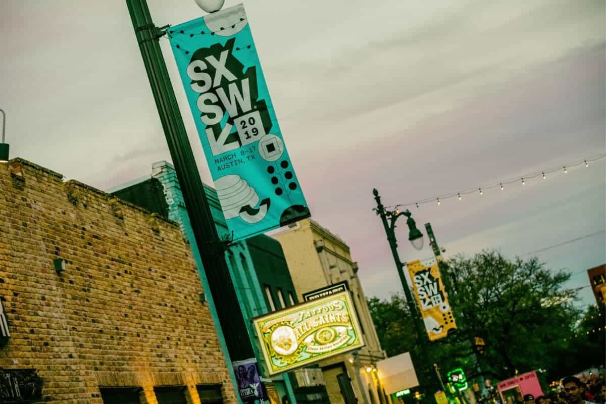 SXSW sign in Austin