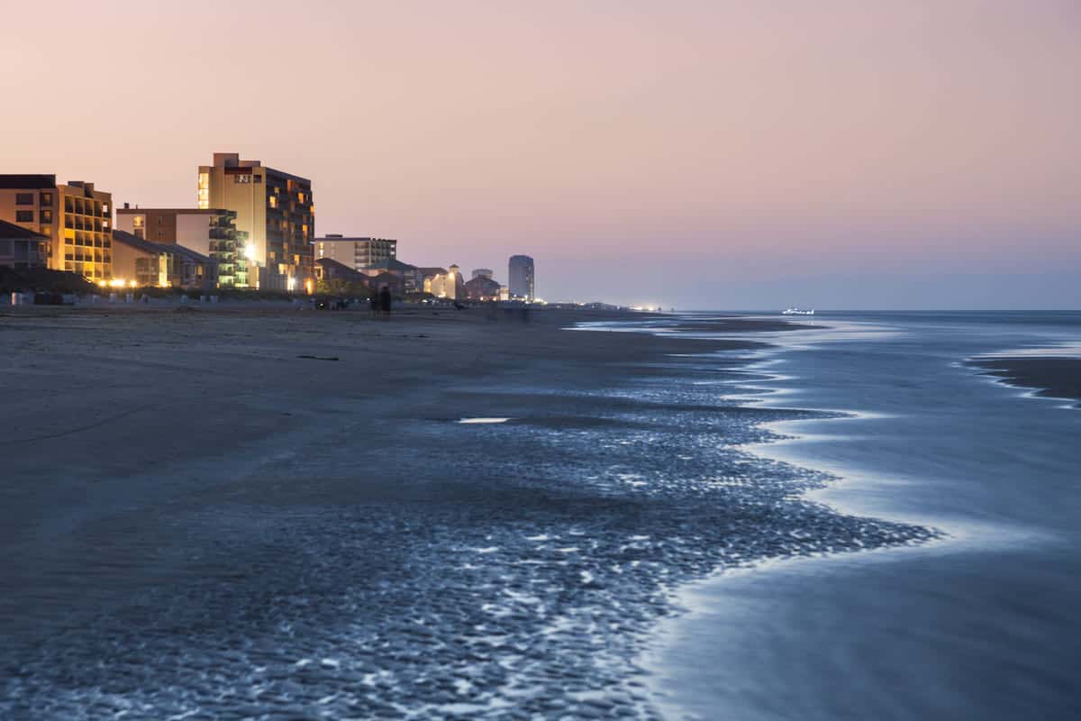 Beach in South Padre Island, Texas. South Padre Island.