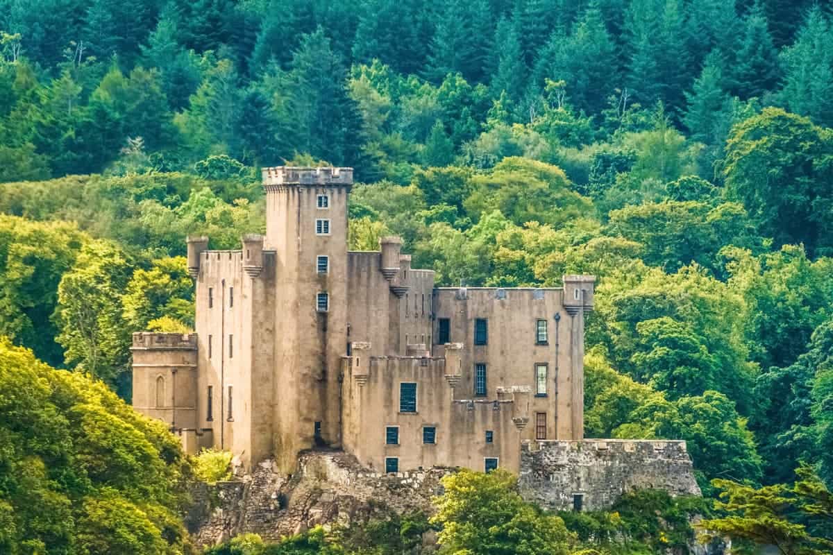 Dunvegan Castle on the Isle of Skye.