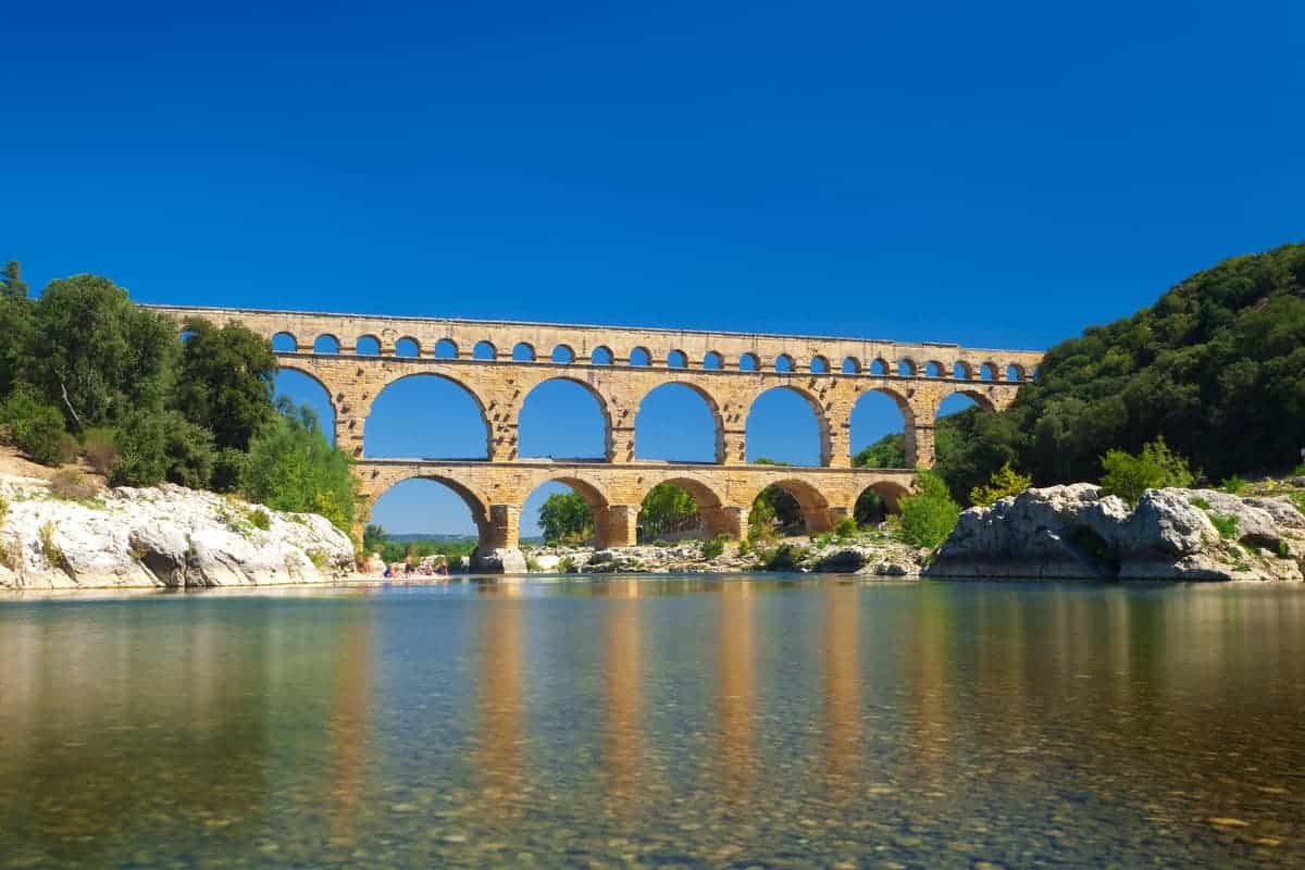 Pont du Gard in Southern France.